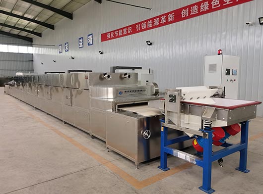 連續式微波烘干設備 連續式微波烘干設備