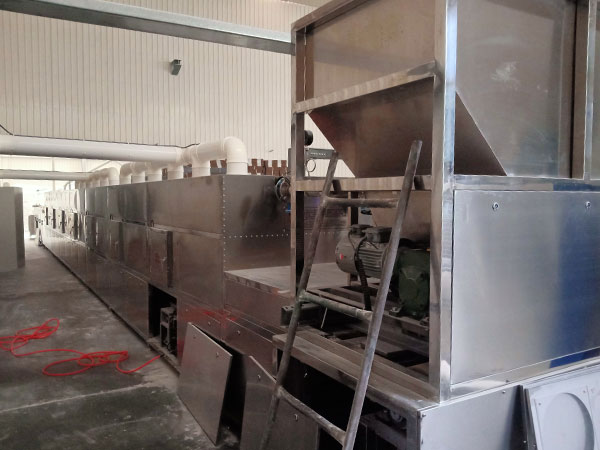 氧化鋁微粉微波烘干設備鄭州客戶投產使用 氧化鋁微粉微波烘干設備鄭州客戶投產使用